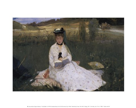 Framed Reading Print