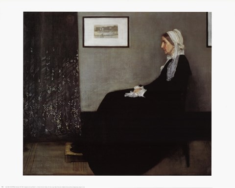 Framed Portrait of the Artist's Mother Print