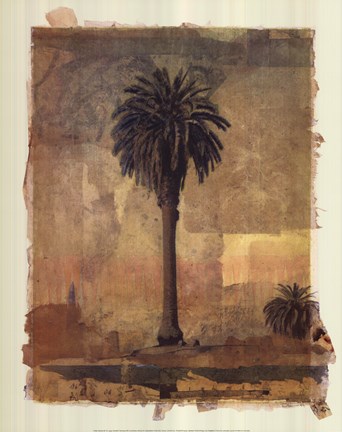 Framed Palm Study 1 Print