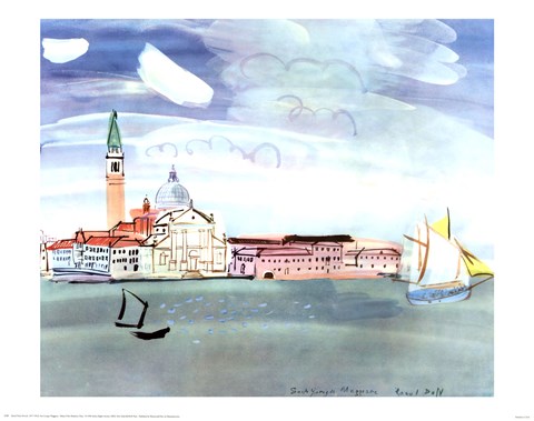 Framed San Giorgio Maggiore Print