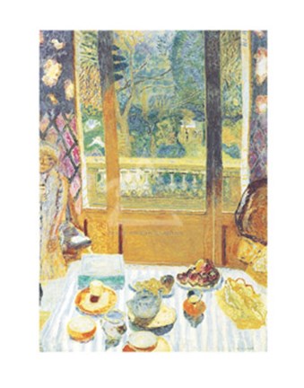 Framed Breakfast Room, 1930 Print