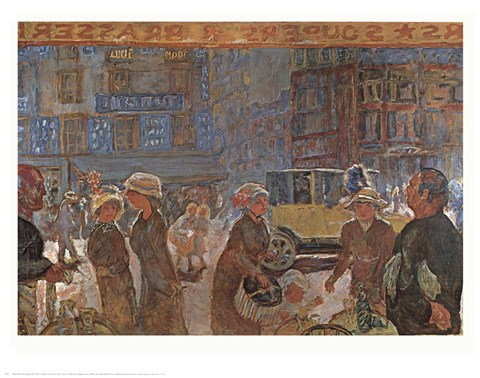 Framed Place Clichy Print