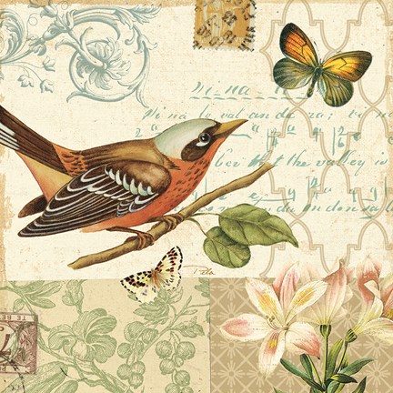 Framed Oak Avenue III Print