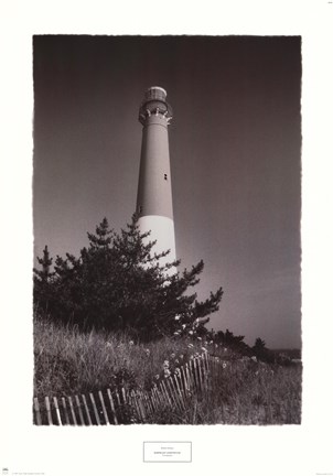 Framed Barnegat Lighthouse Print