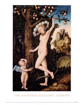 Framed Cupid complaining to Venus Print
