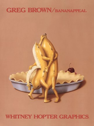 Framed Bananappeal Print