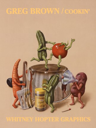 Framed Cookin' Print