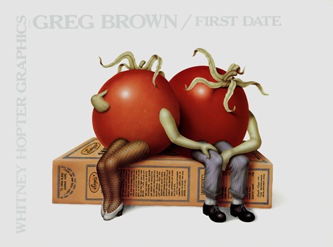 Framed First Date Print