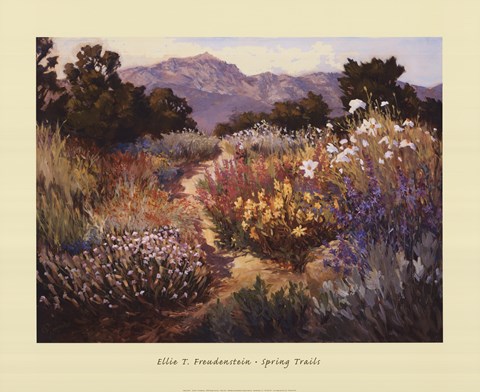 Framed Spring Trails Print
