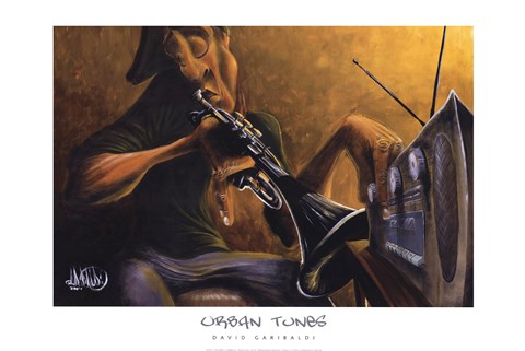 Framed Urban Tunes Print