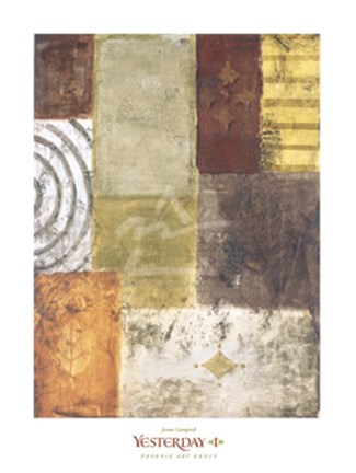 Framed Yesterday I Print