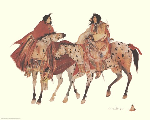 Framed Meeting Print