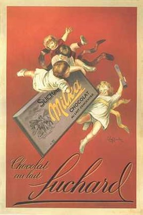Framed Chocolat Suchard Print