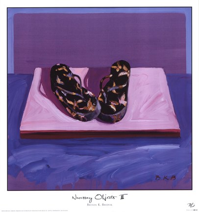 Framed Necessary Objects III Print