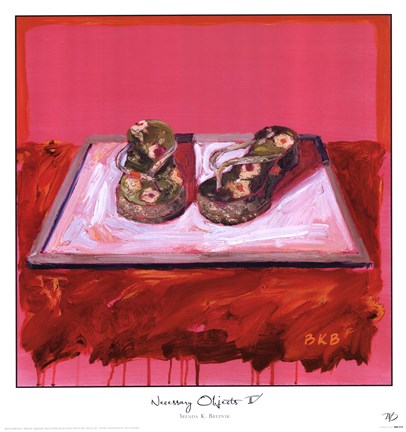 Framed Necessary Objects IV Print