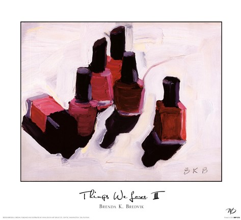 Framed Things We Love III Print