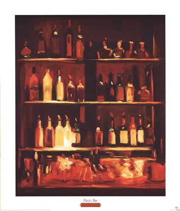 Framed Patty's Bar Print