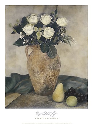 Framed Rose Still Life Print