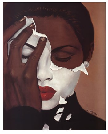 Framed Face Reality Print