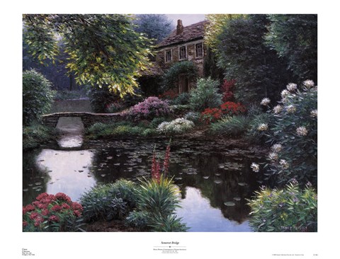 Framed Somerset Bridge Print