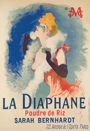 Framed La Diaphane Print