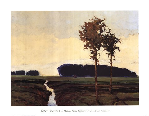 Framed Madison Valley, September Print