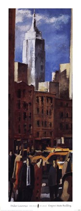 Framed Empire State Building Print