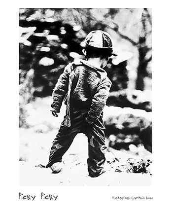 Framed Picky, Picky Print