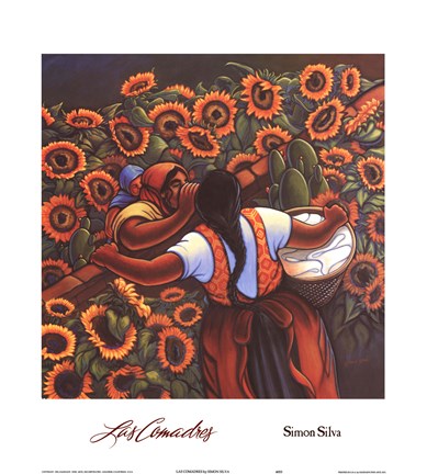 Framed Las Comadres Print