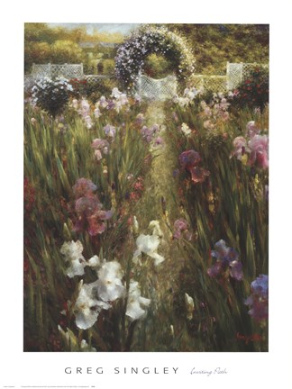 Framed Inviting Path Print