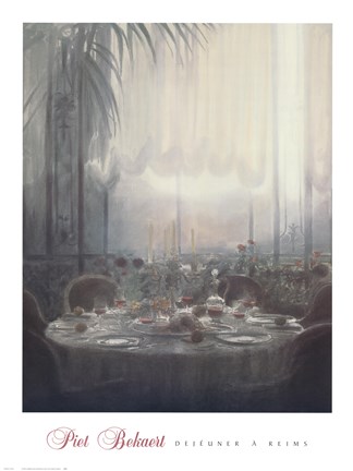 Framed Dejeuner a Reims Print