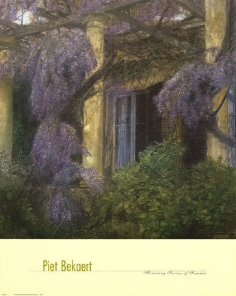 Framed Flowering Success of Summer Print