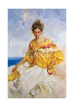 Framed Alegoria del Verano Print