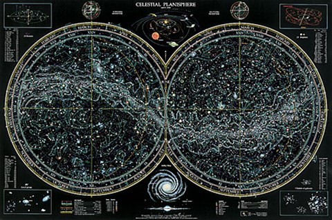 Celestial Planisphere Fine Art Print by Thomas Filsinger at
