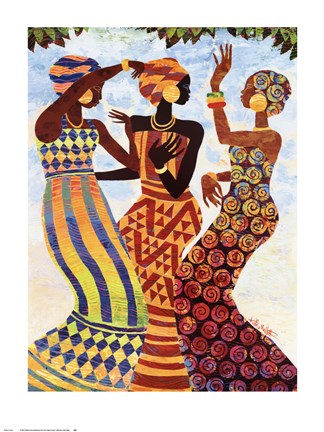 Framed Celebration Print