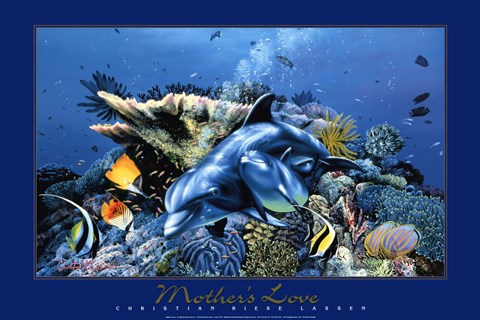 Framed Mother's Love Print