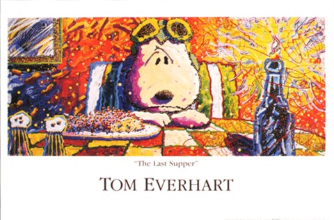 Framed Last Supper Print