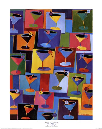 Framed Tini Time Print