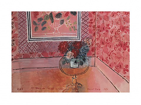 Framed La Vie en Rose Print