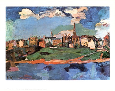 Framed Dresden Neustadt Print