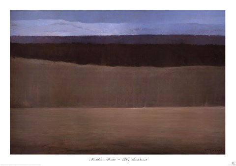Framed Northern Field Print