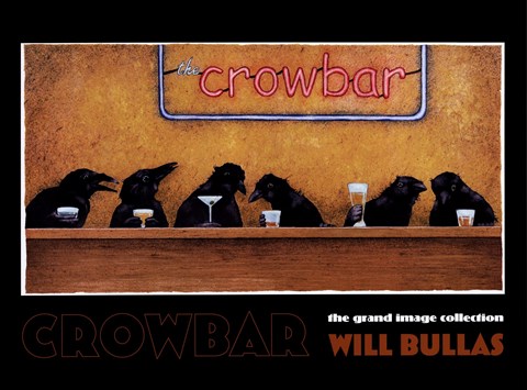 Framed Crowbar Print