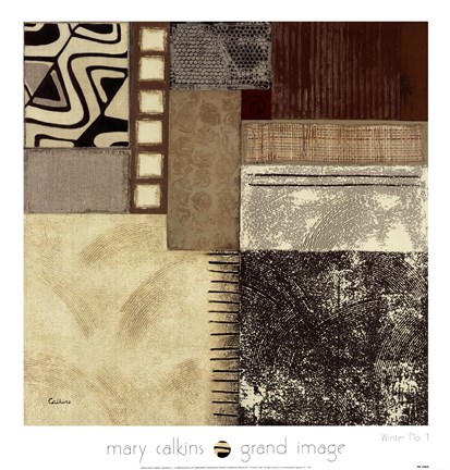 Framed Winter I Print