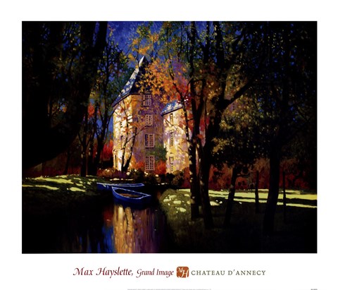 Framed Chateau D'Annecy Print