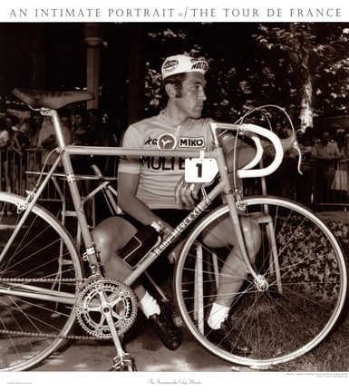 Framed Incomparable Eddy Merckx Print