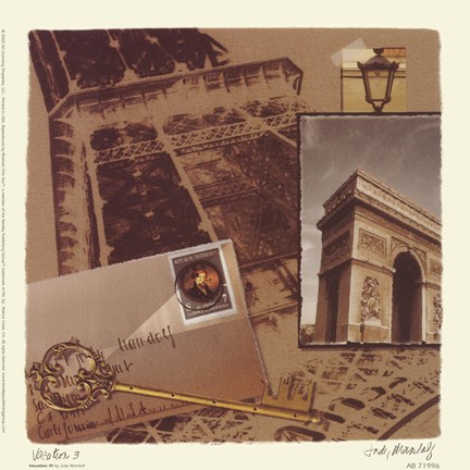 Framed Vacation lll Print