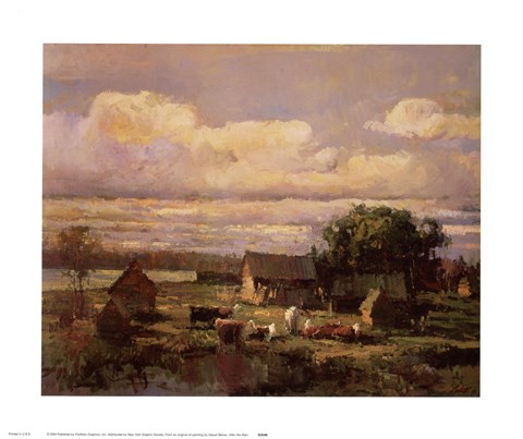 Framed After the Rain Print