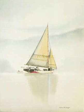 Framed Becalmed Print