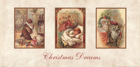 Framed Christmas Dreams Print