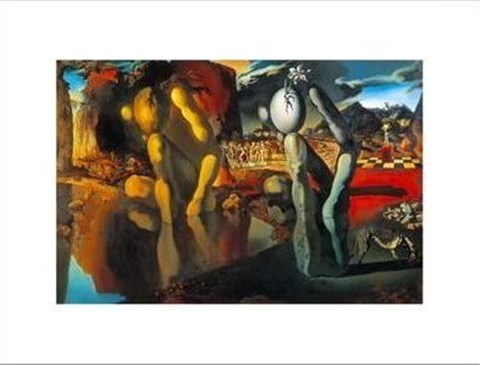 Framed Metamorphosis of Narcissus, c.1937 Print